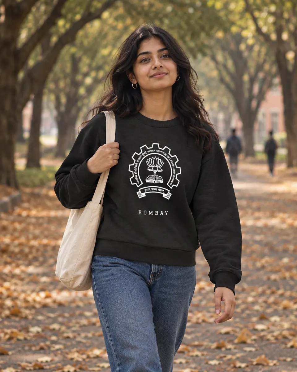 Seal Sweatshirt, worn on campus